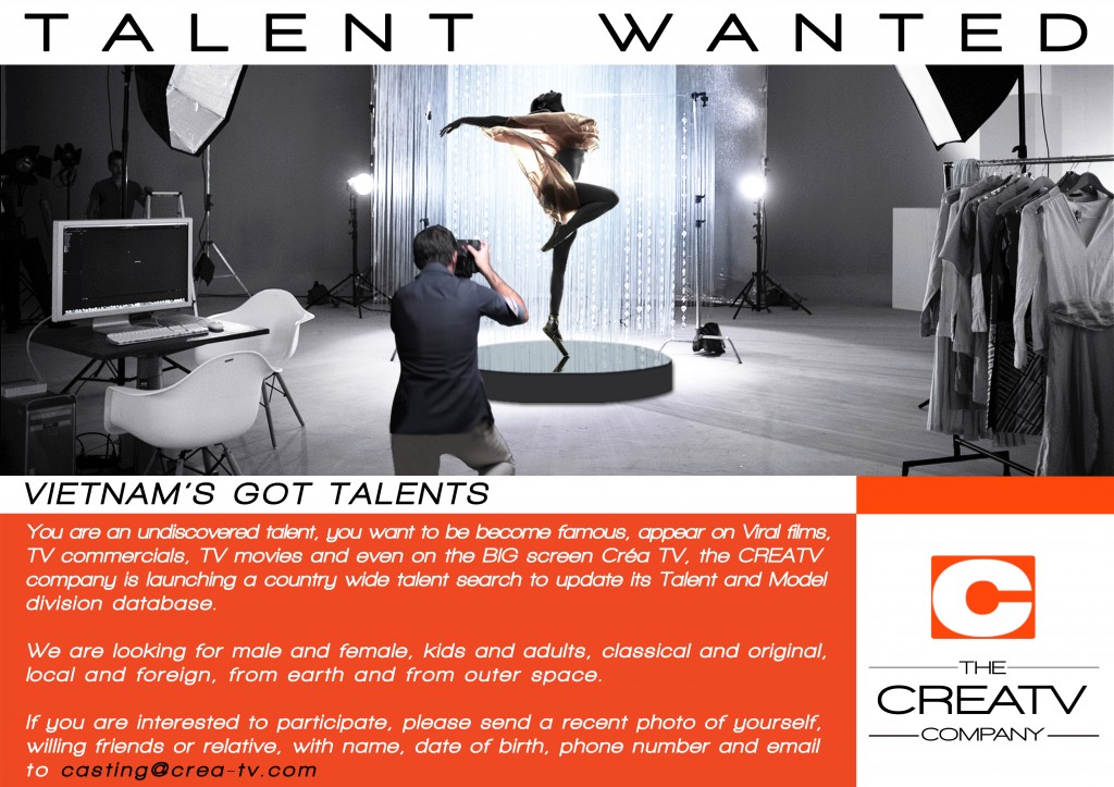CreaTV-Talent Wanted Ad 2a-ENG