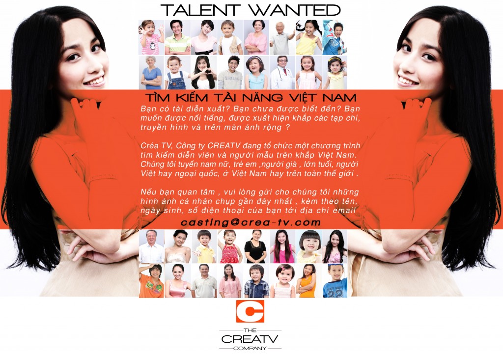 CreaTV-Talent Wanted Ad VN